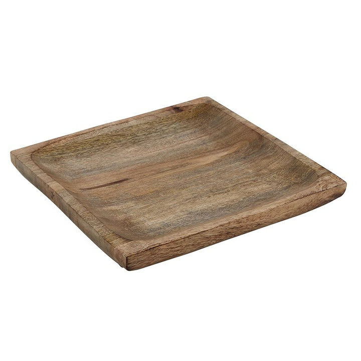 Square Tray - Wooden - SML