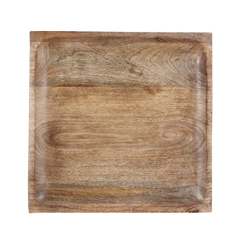 Square Tray - Wooden - LGE