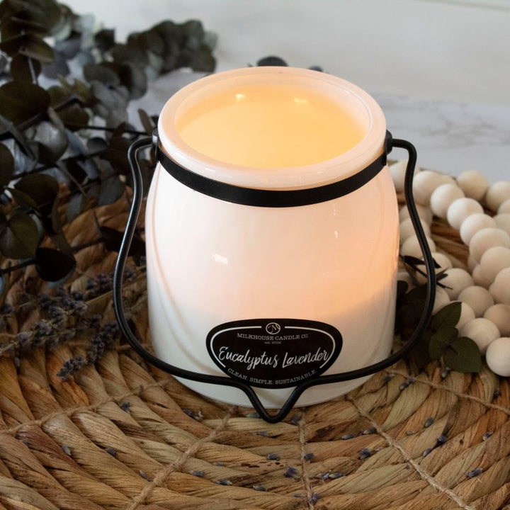 Butter Jar Candle Sml -  Eucalyptus Lavender
