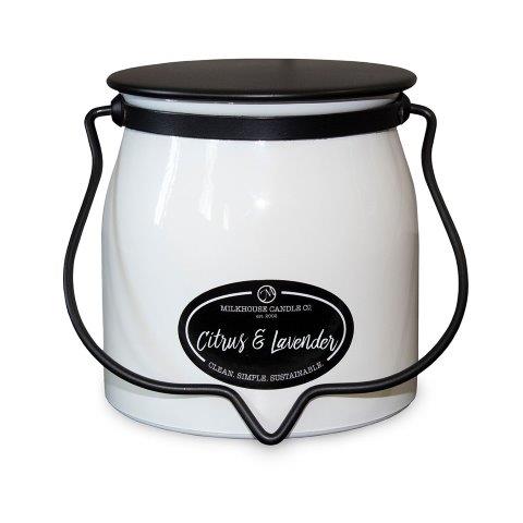 Butter Jar Candle Sml -  Citrus & Lavender