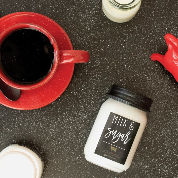 Farmhouse Mason Jar Candle - Milk & Sugar