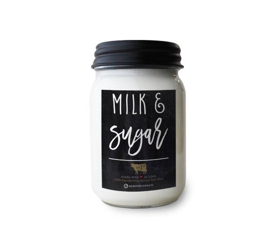 Farmhouse Mason Jar Candle - Milk & Sugar