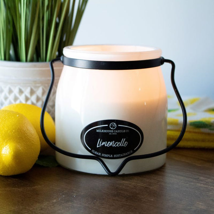 Butter Jar Candle Sml -  Limoncello