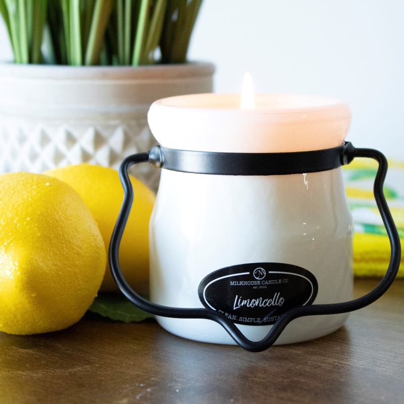 Cream Jar Candle -  Limoncello