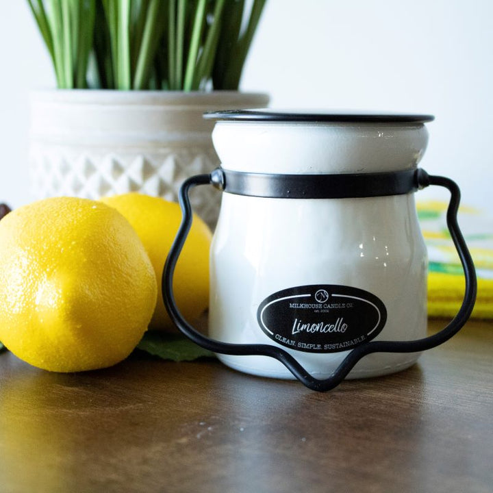 Cream Jar Candle -  Limoncello