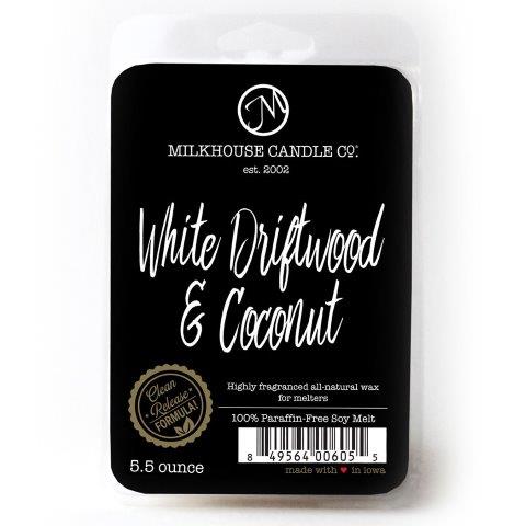 Creamery Fragrance Melts -   White Driftwood & Coconut