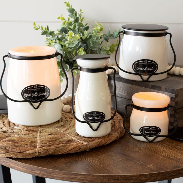 Milkbottle Candle Sml -  Fresh Cut Fraser
