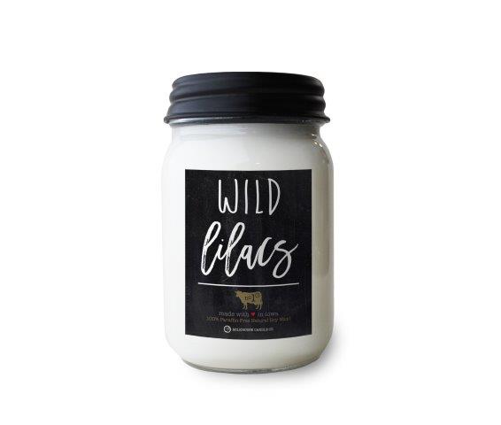 Farmhouse Mason Jar Candle - Wild Lilacs