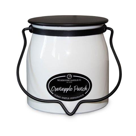Butter Jar Candle Sml -  Cranapple Punch