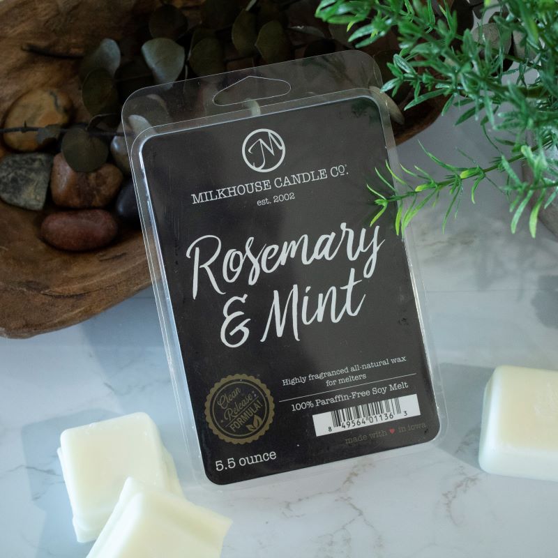 Creamery Fragrance Melts -   Rosemary & Mint