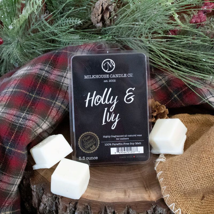 Creamery Fragrance Melts -   Holly & Ivy