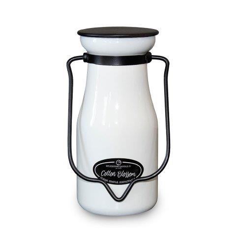 Milkbottle Candle Sml -  Cotton Blossom