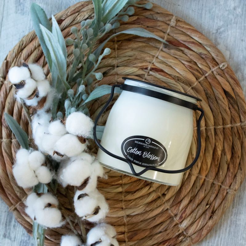 Butter Jar Candle Sml -  Cotton Blossom