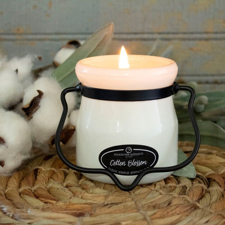 Cream Jar Candle -  Cotton Blossom