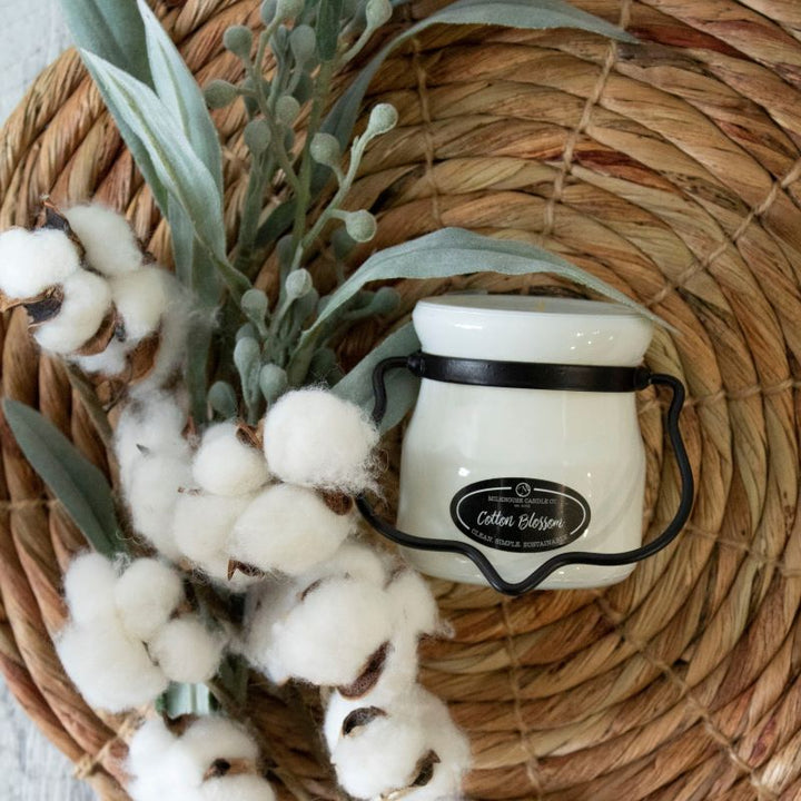 Cream Jar Candle -  Cotton Blossom