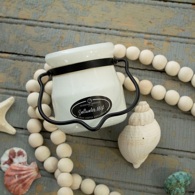 Cream Jar Candle -  Saltwater Mist