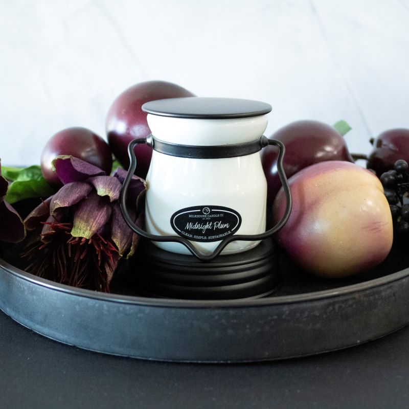 Cream Jar Candle -  Midnight Plum