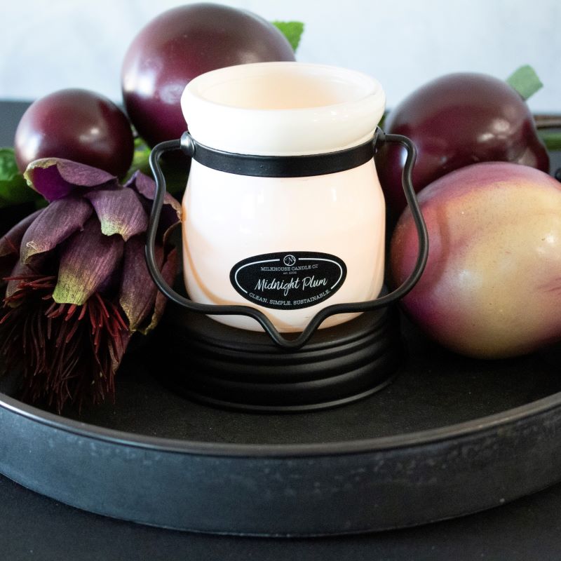 Cream Jar Candle -  Midnight Plum