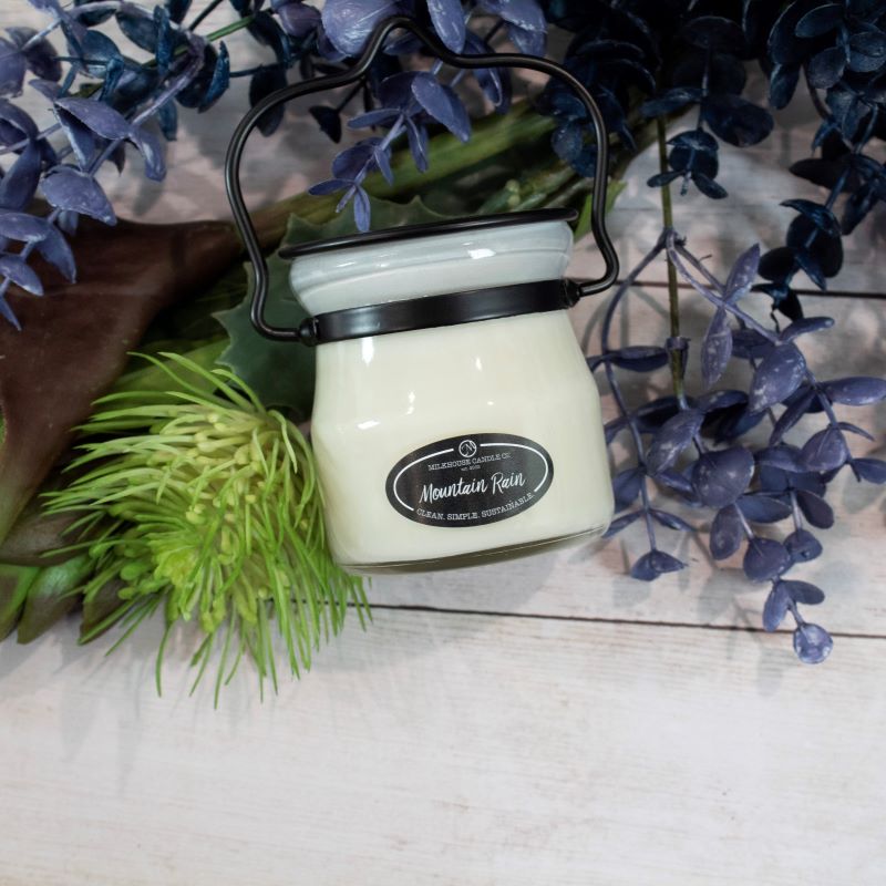 Cream Jar Candle -  Mountain Rain