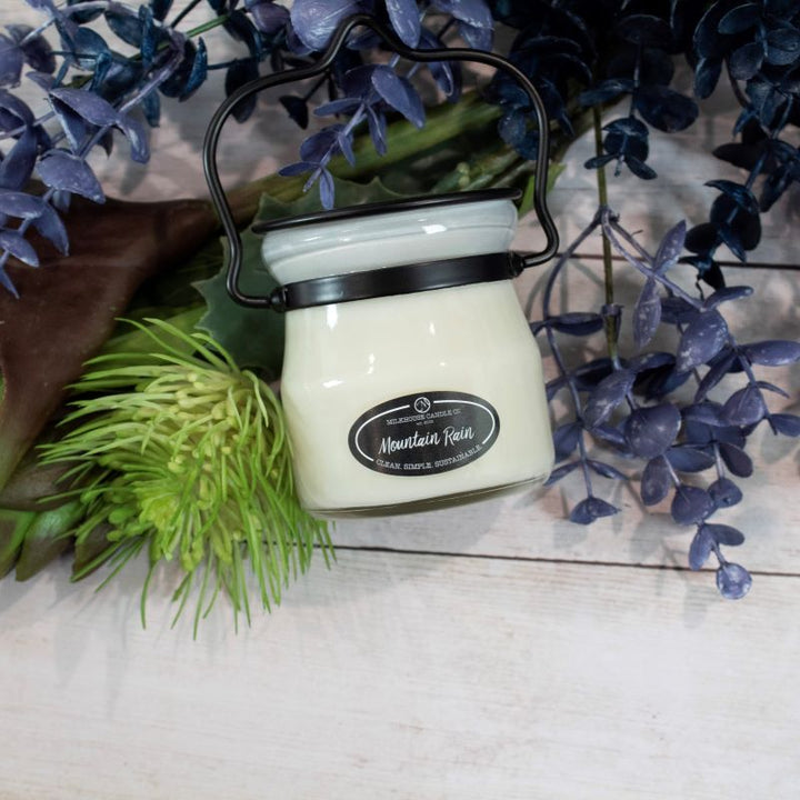Cream Jar Candle -  Mountain Rain