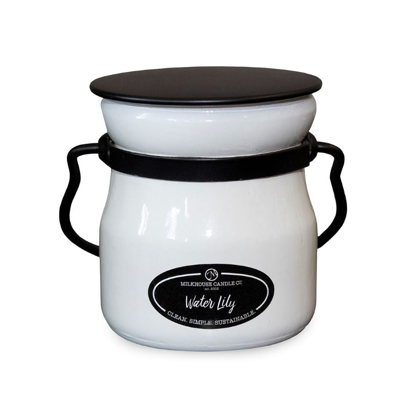 Cream Jar Candle -  Water Lily