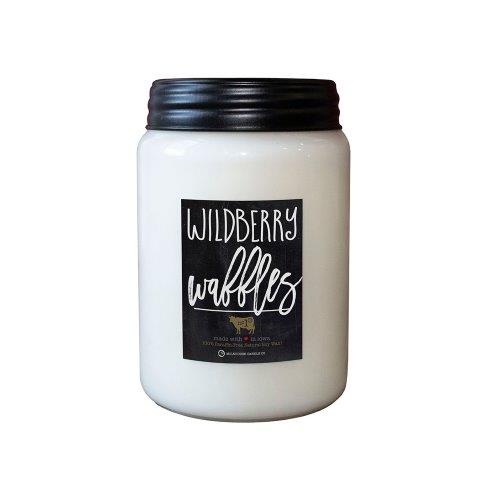 Farmhouse Jar Candle Lge -  Wildberry Waffles