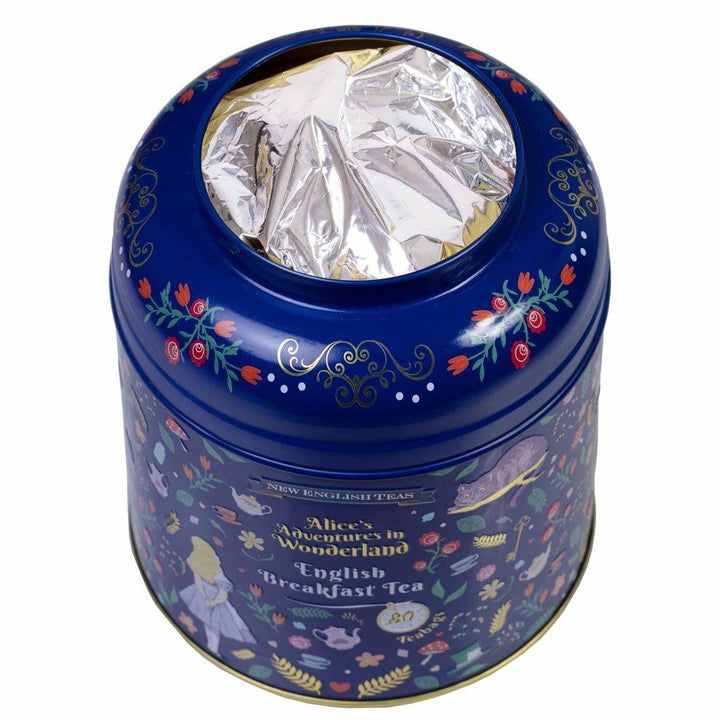 Midnight Alice in Wonderland Caddy - 80 EB Teabags