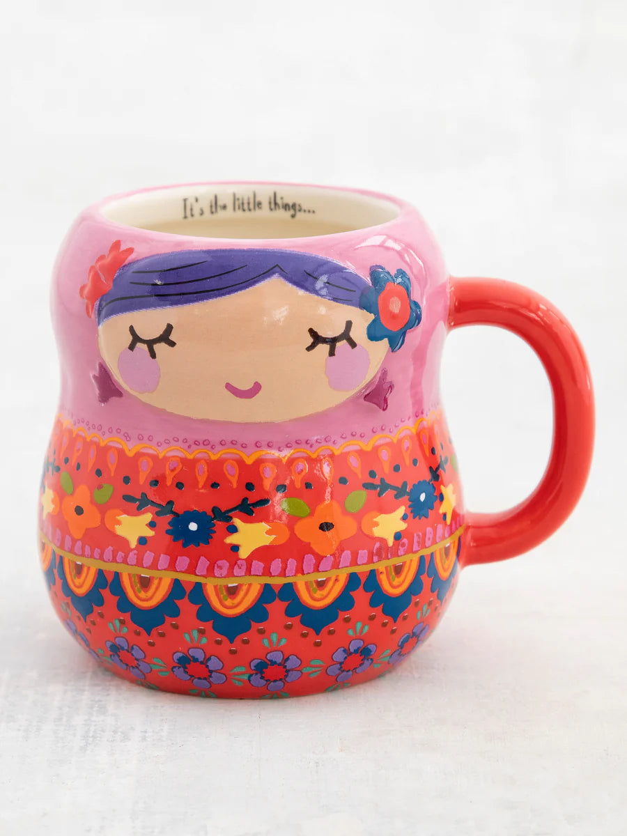 Folk Art Mug - Vera Nesting Doll