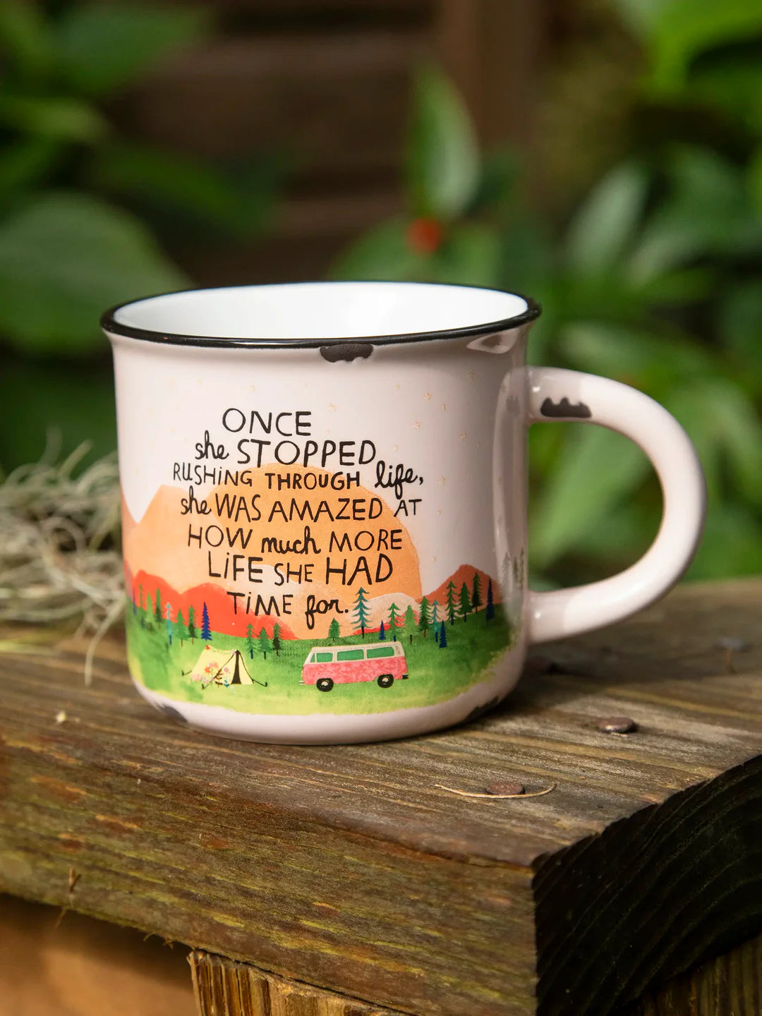 Camp Mug - Once She Stopped