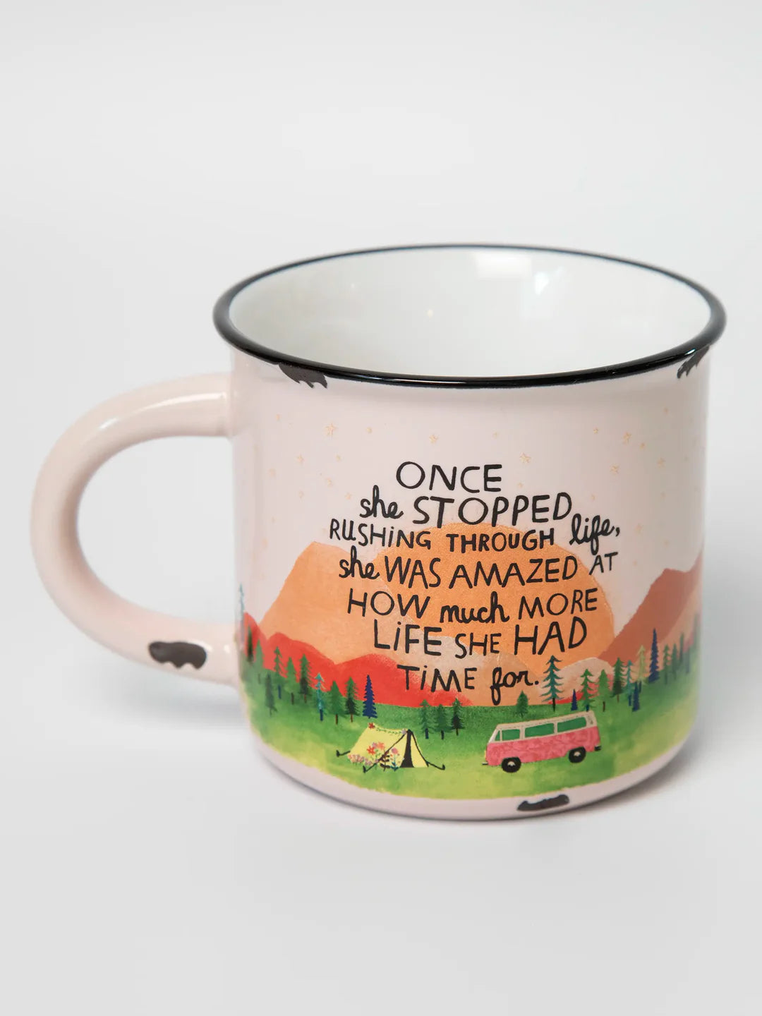 Camp Mug - Once She Stopped