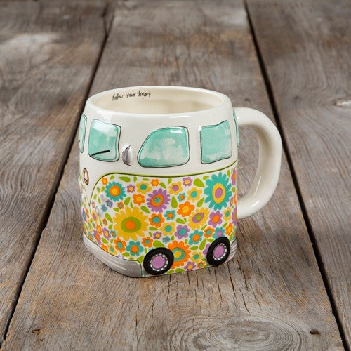 FOLK MUG CERAMIC FOLLOW HEART