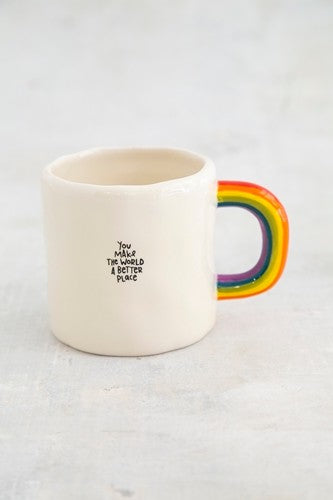 Rainbow Mug You Make World Better