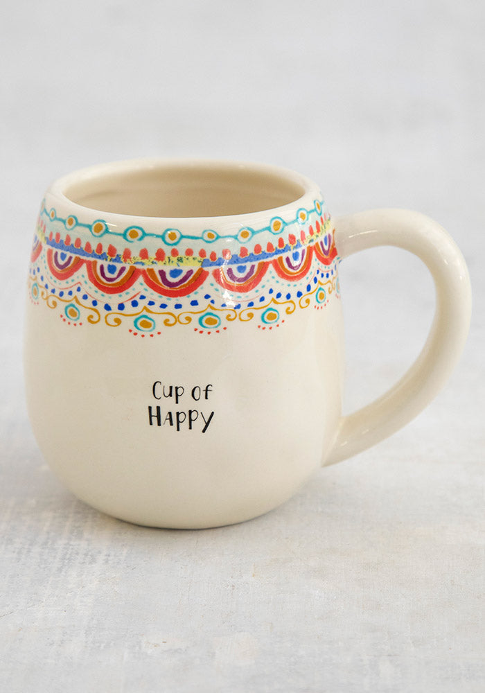 CUP OF MUG HAPPY BORDERS