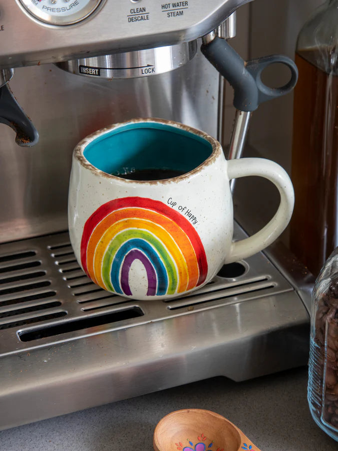 Artisan Coffee Mug - Rainbow