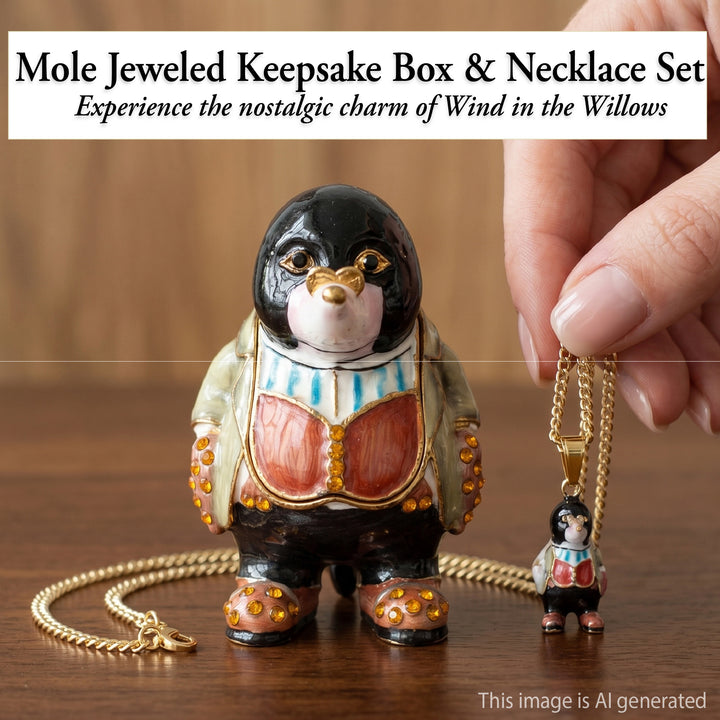 Cloisonné Collectible Wind In The Willows Mole