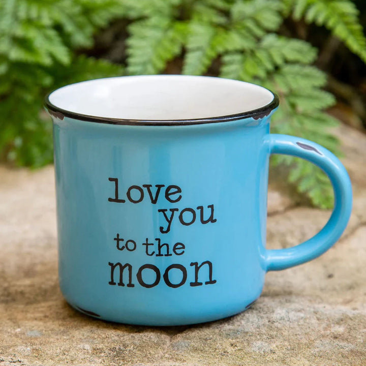 CAMP MUG LOVE YOU TO MOON BLUE