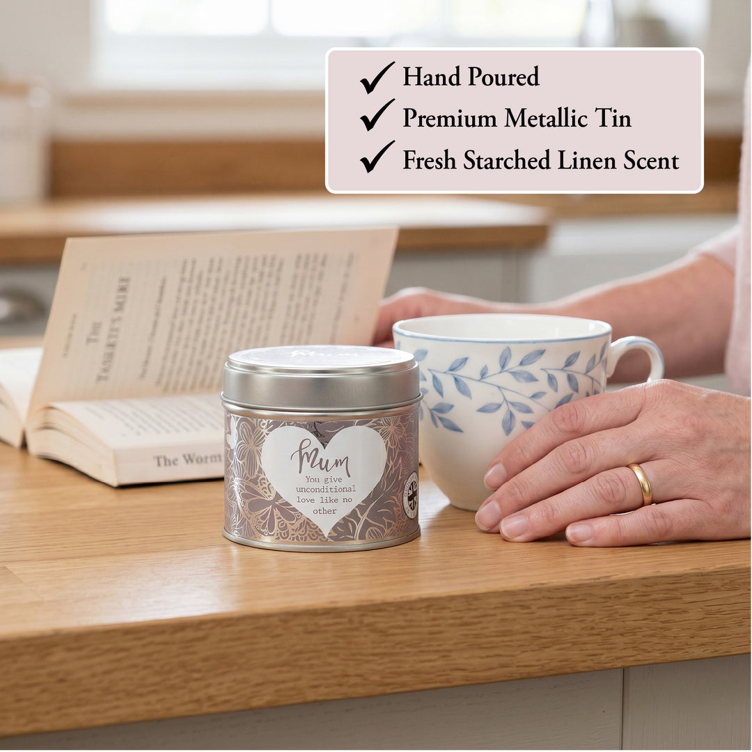 Candle In Tin Mum