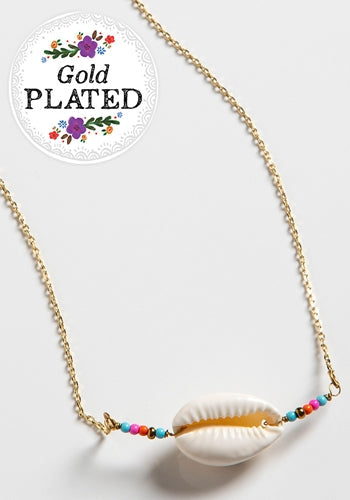 NECKLACE SEASIDE CHOKER SHELL