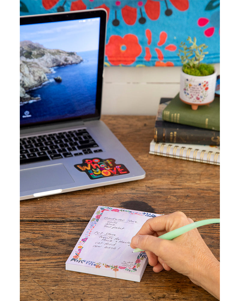 Mini Notepad Nz NOTEPAD DO WHAT MAKES HAPPY - Notepads | Artisanal – Artisanal New Zealand