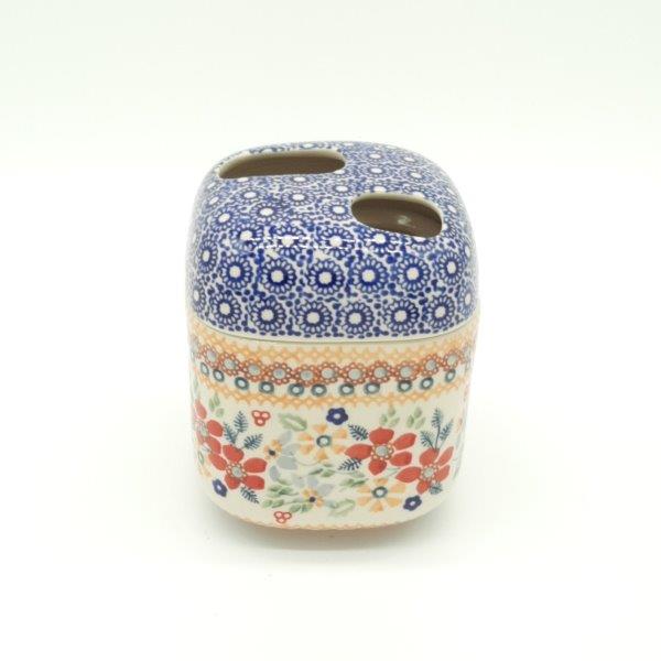 TOOTHBRUSH HOLDER FLORAL HEIRLOOM