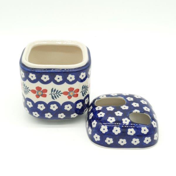 TOOTHBRUSH HOLDER FLORAL FERN