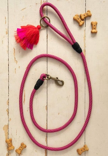 DOG LEASH 72IN PINK