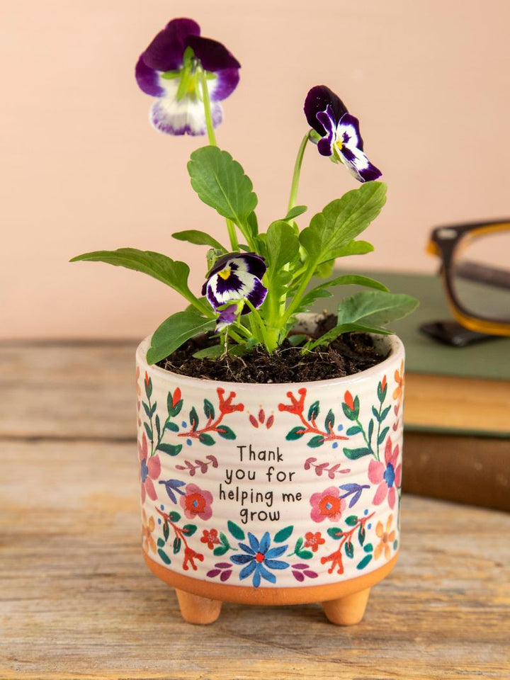 Artisan Planter: Small -Thank you