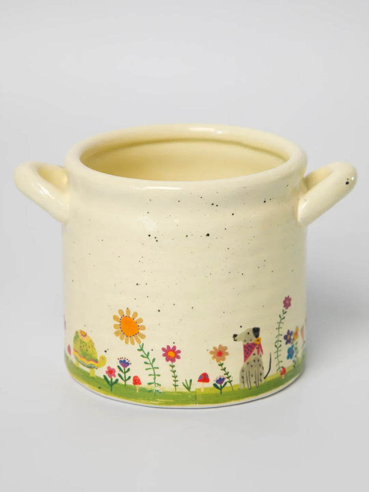 Crock Planter - Thank You MED