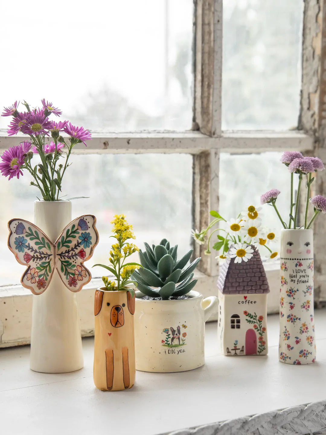Crock Planter - I Dig You SML