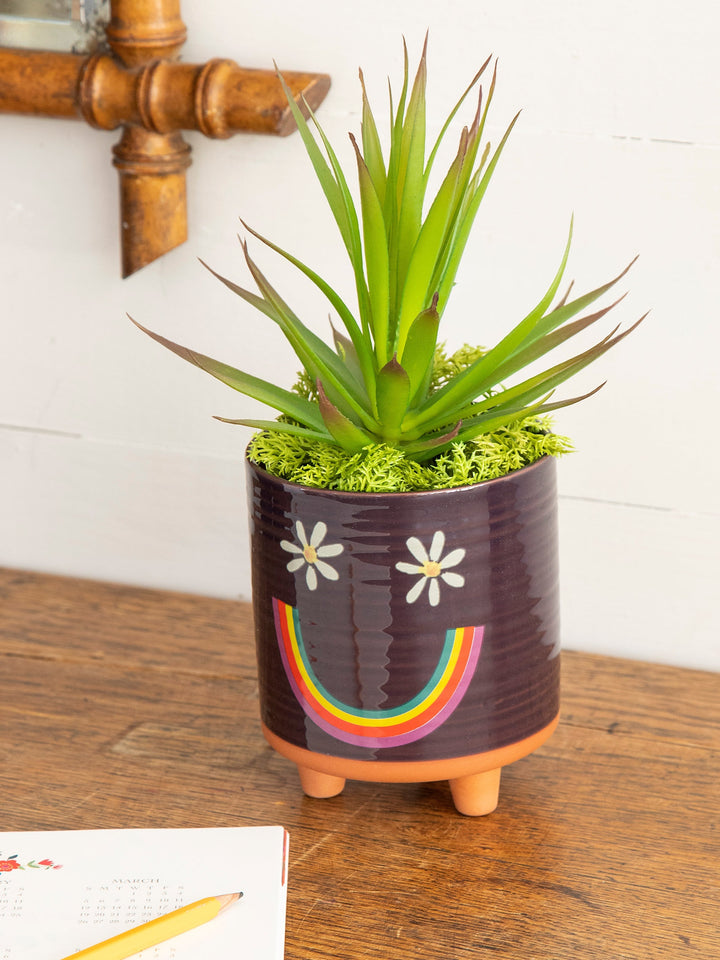 Artisan Planter Smiley