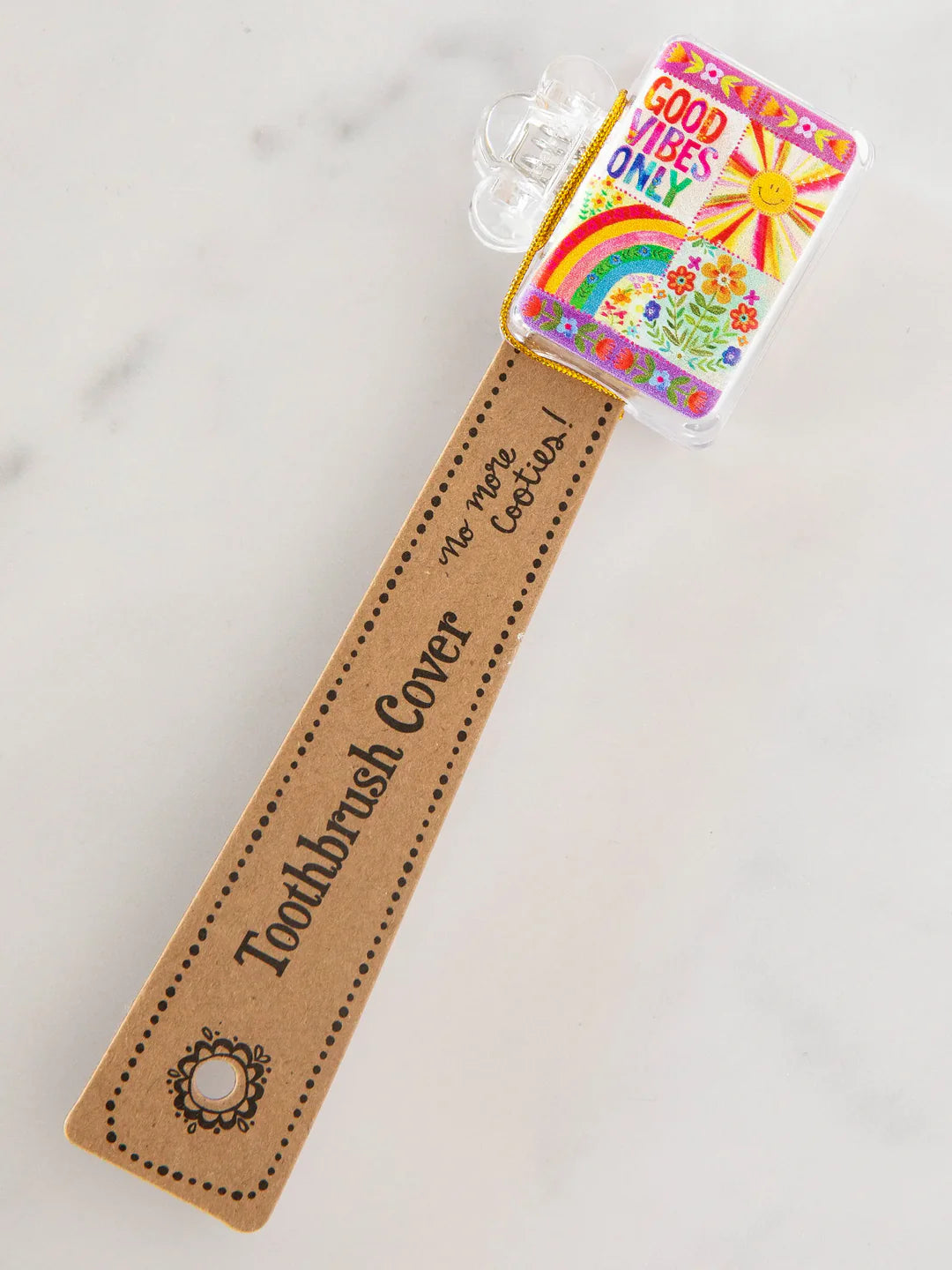 Toothbrush Covers- Good Vibes Only