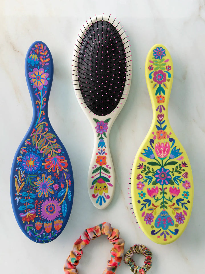 Detangling Hairbrush - Flowers