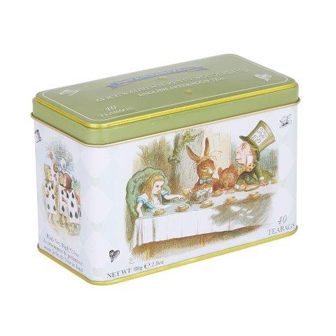 TEA ALICE IN WONDERLAND TIN 40 BAG EA