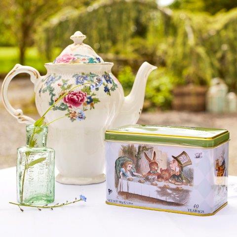 TEA ALICE IN WONDERLAND TIN 40 BAG EA